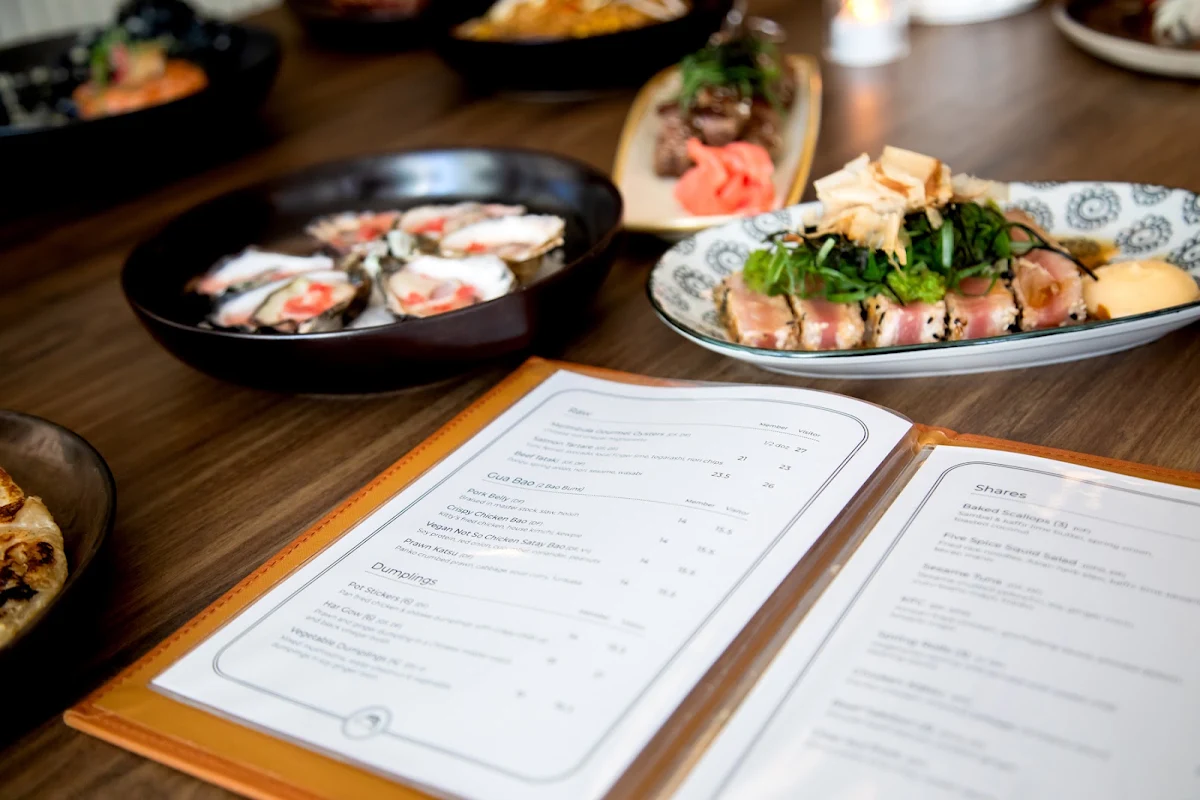 Menu, Kitty's Bar