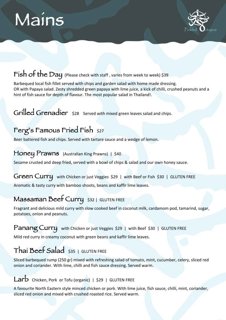 Menu photo 1