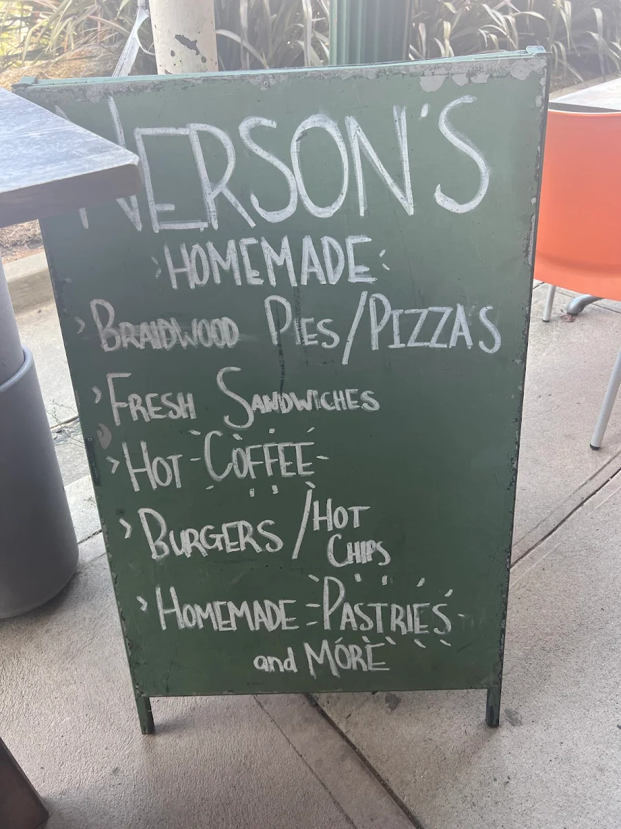 Menu, Nerson's