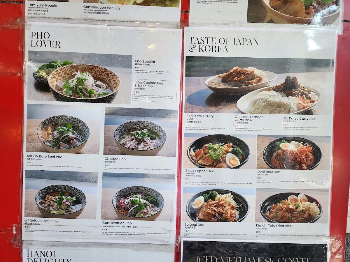Menu, Eat Ngon
