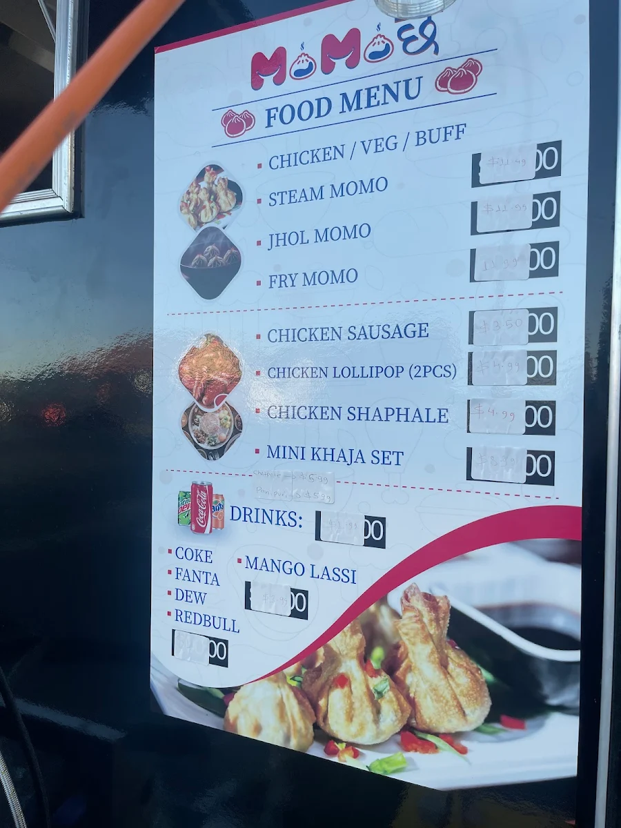 Menu, Momochha