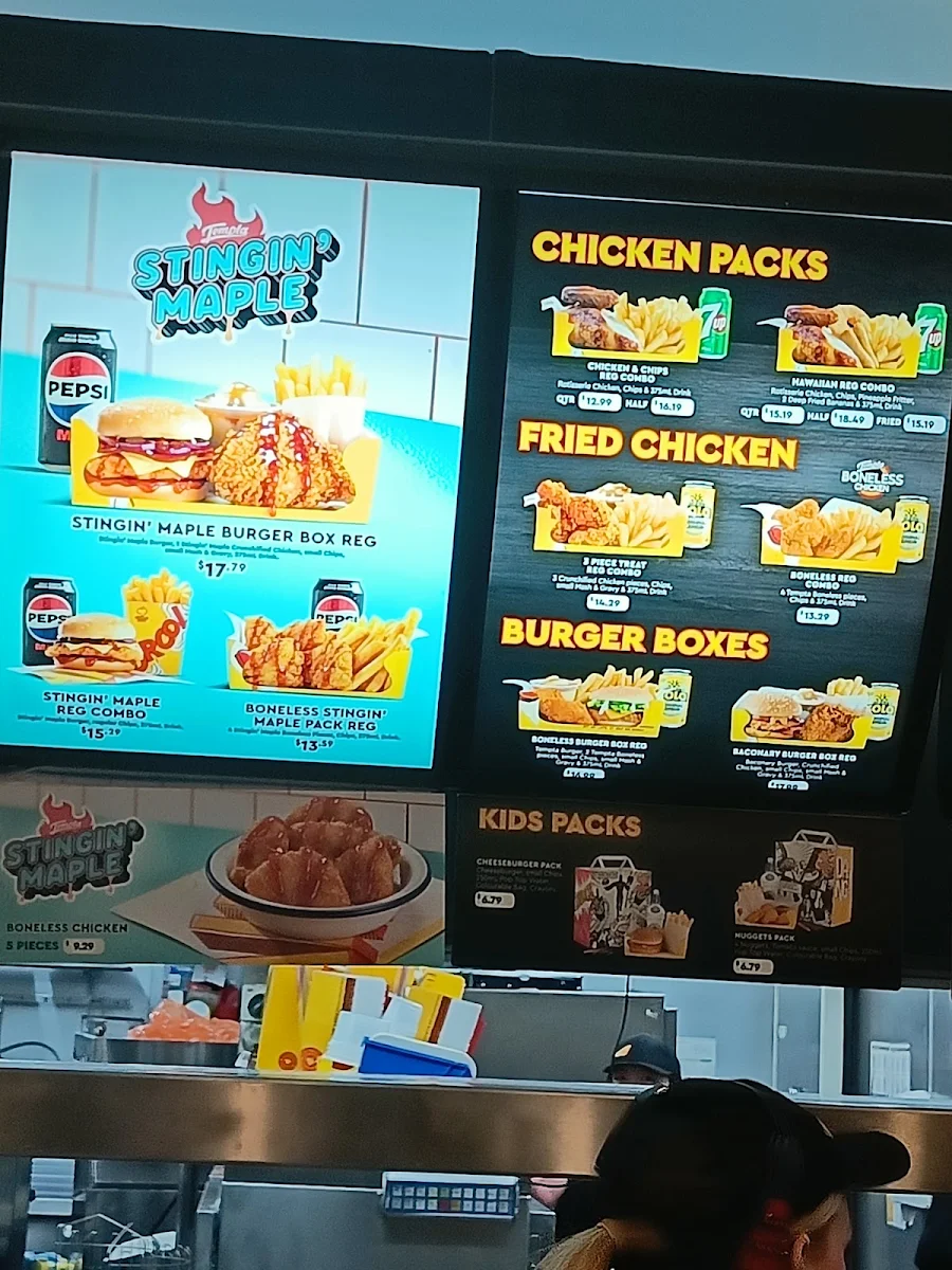Menu, Chicken Treat Inglewood