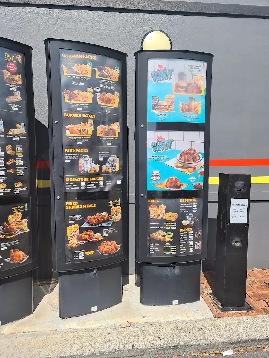 Menu, Chicken Treat Inglewood