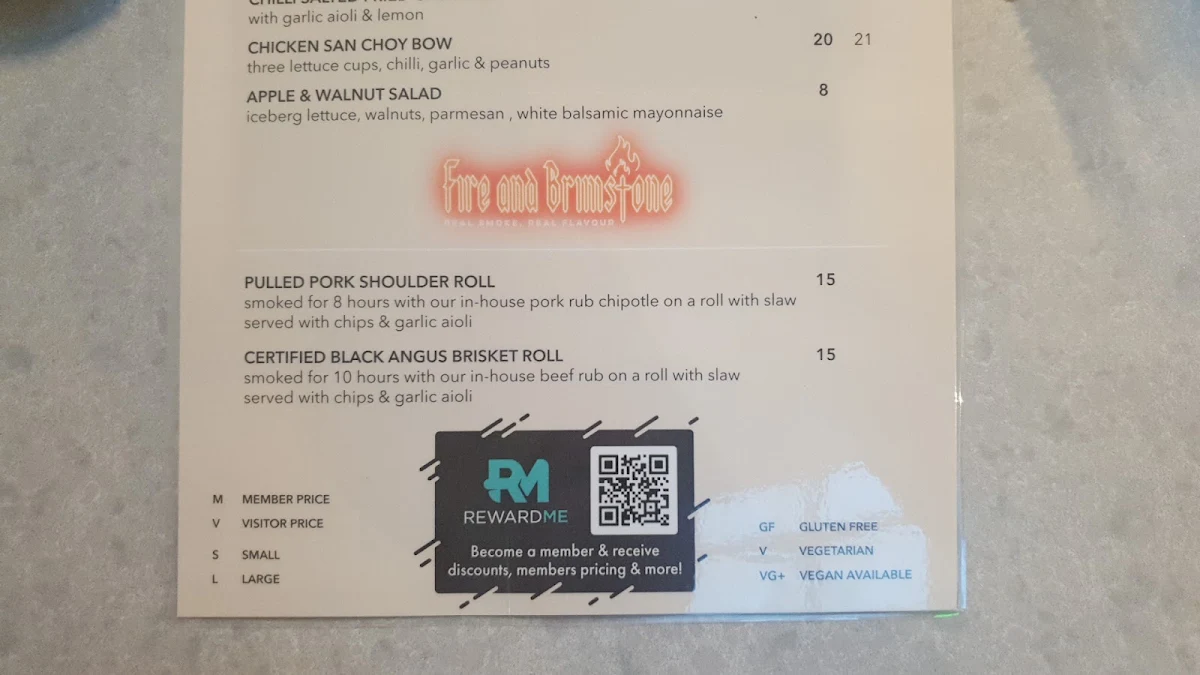 Menu, The Duke of Dural