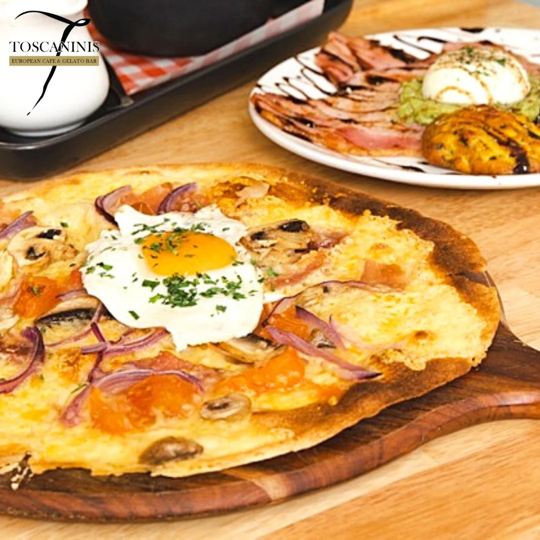 Brekky Flatbread, Toscanini's