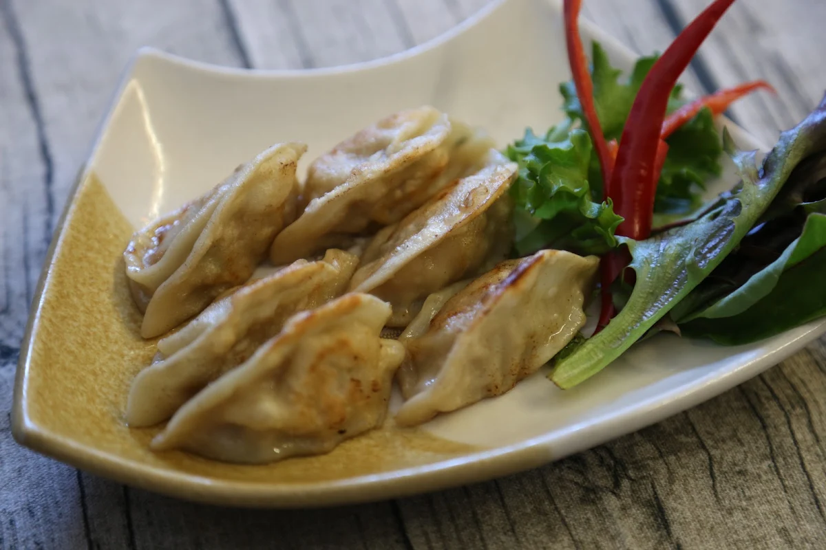 Pan Fried Pork Dumpling