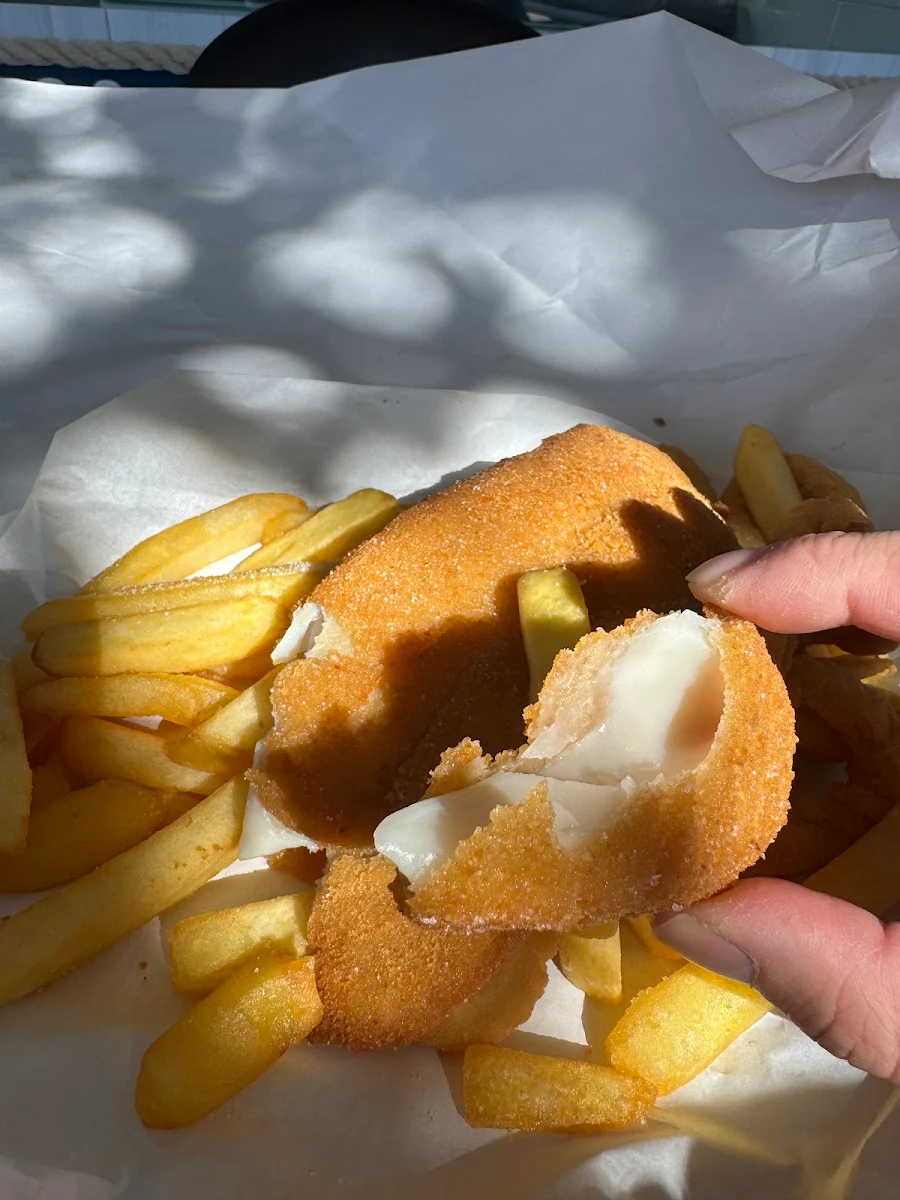 Fish Calamari and Chips, Chevron Island Seafoods