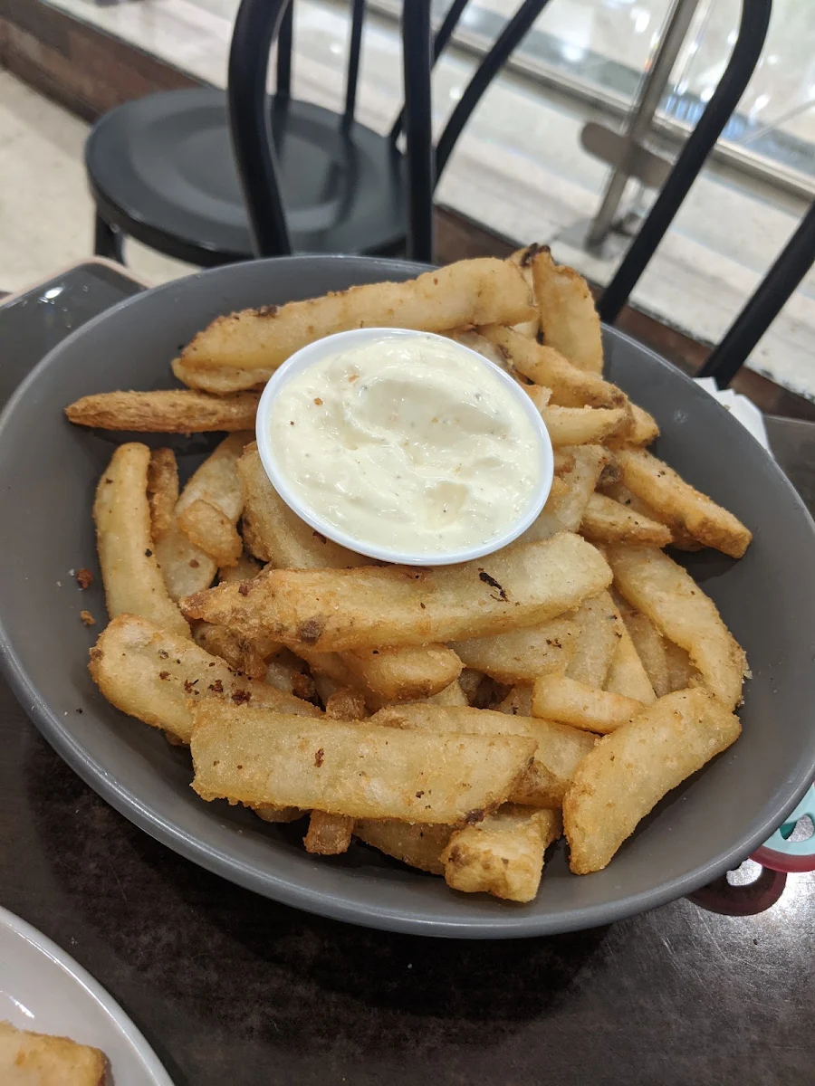 Beer Battered Chips, COPPER & CLOVE CAFÉ