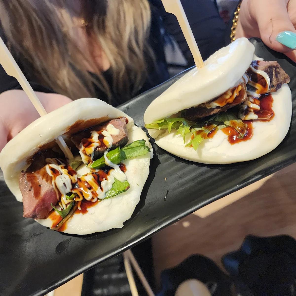 Chicken Bao Burger
