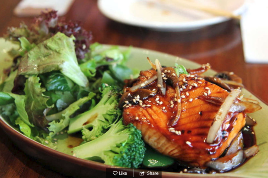 Salmon Teriyaki Don