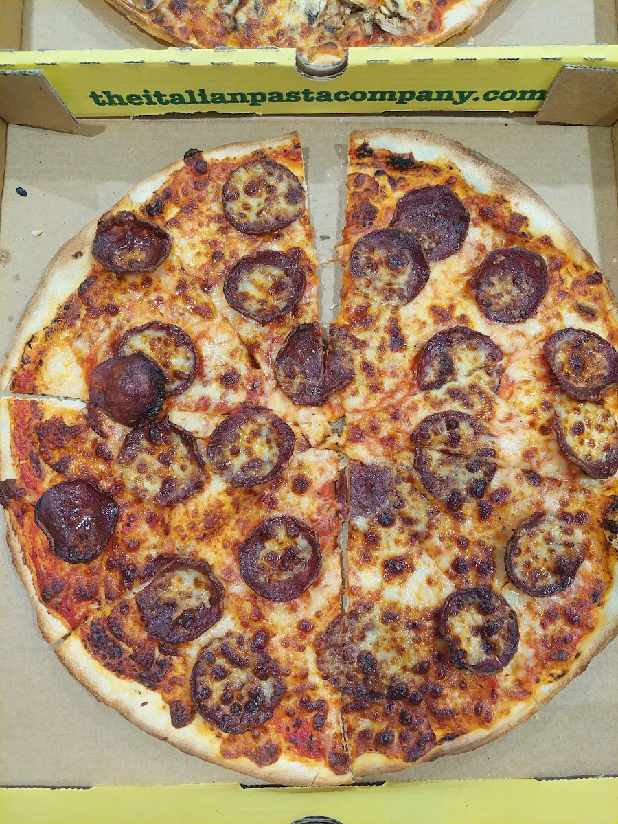 Meat Ball Pizza, Italian Pasta Co.