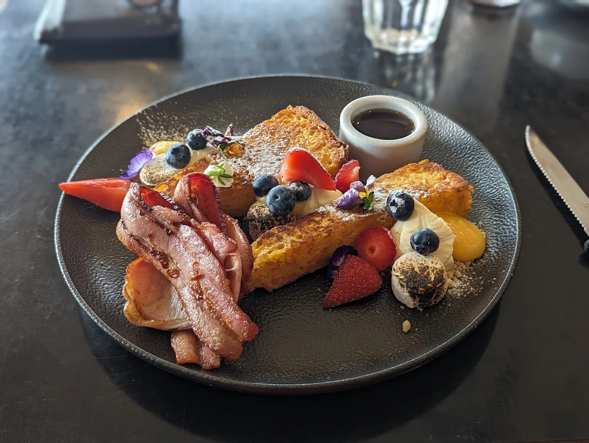 French Toast with Bacon