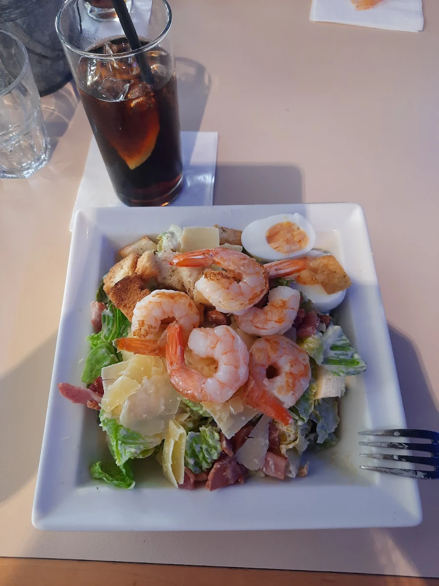 Prawn Caesar Salad, Geckos Cafe
