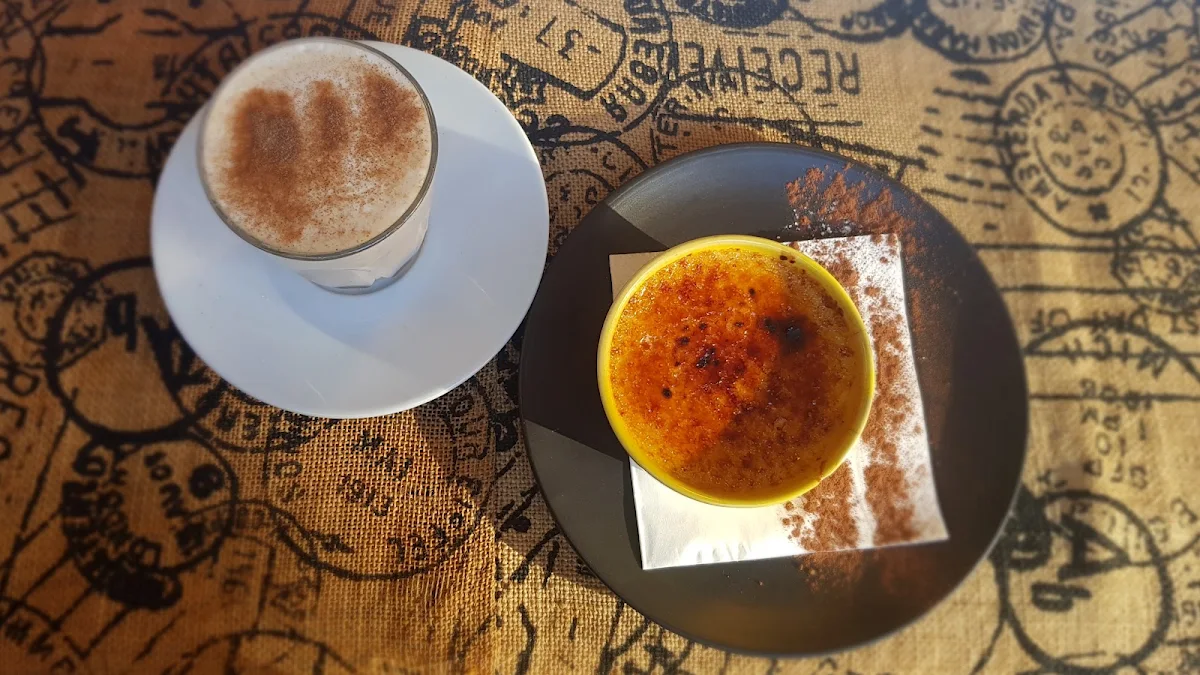 Chai Latte with Creme Brulee