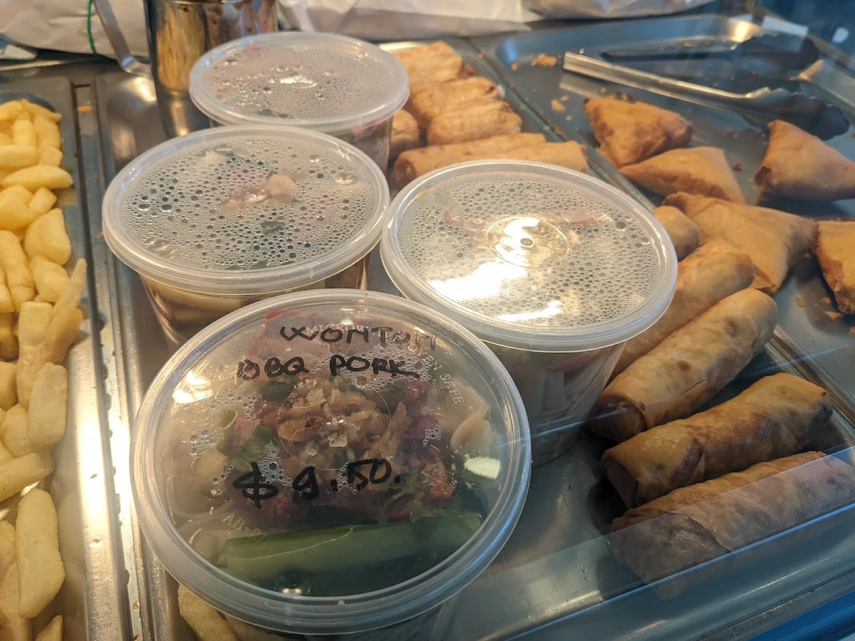 Wonton BBQ Pork Noodle Soup