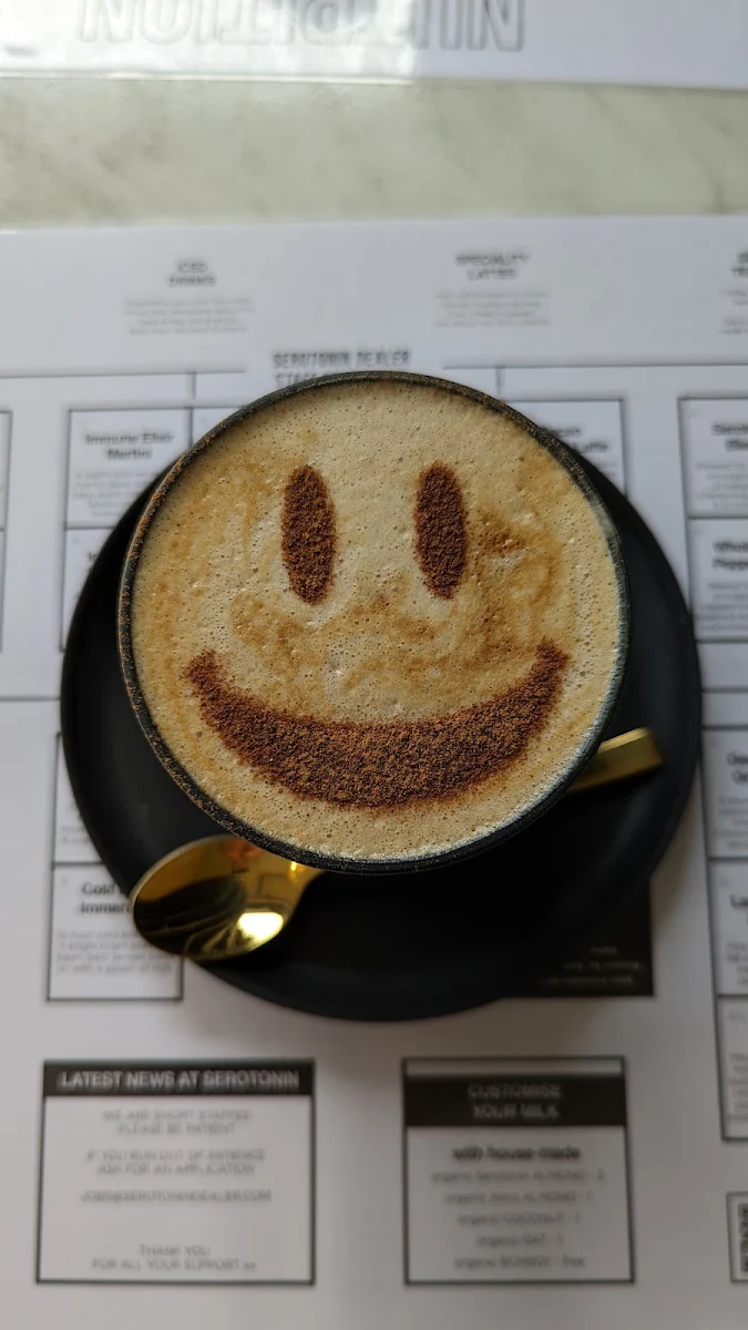 Gingerbread Latte, Serotonin Eatery