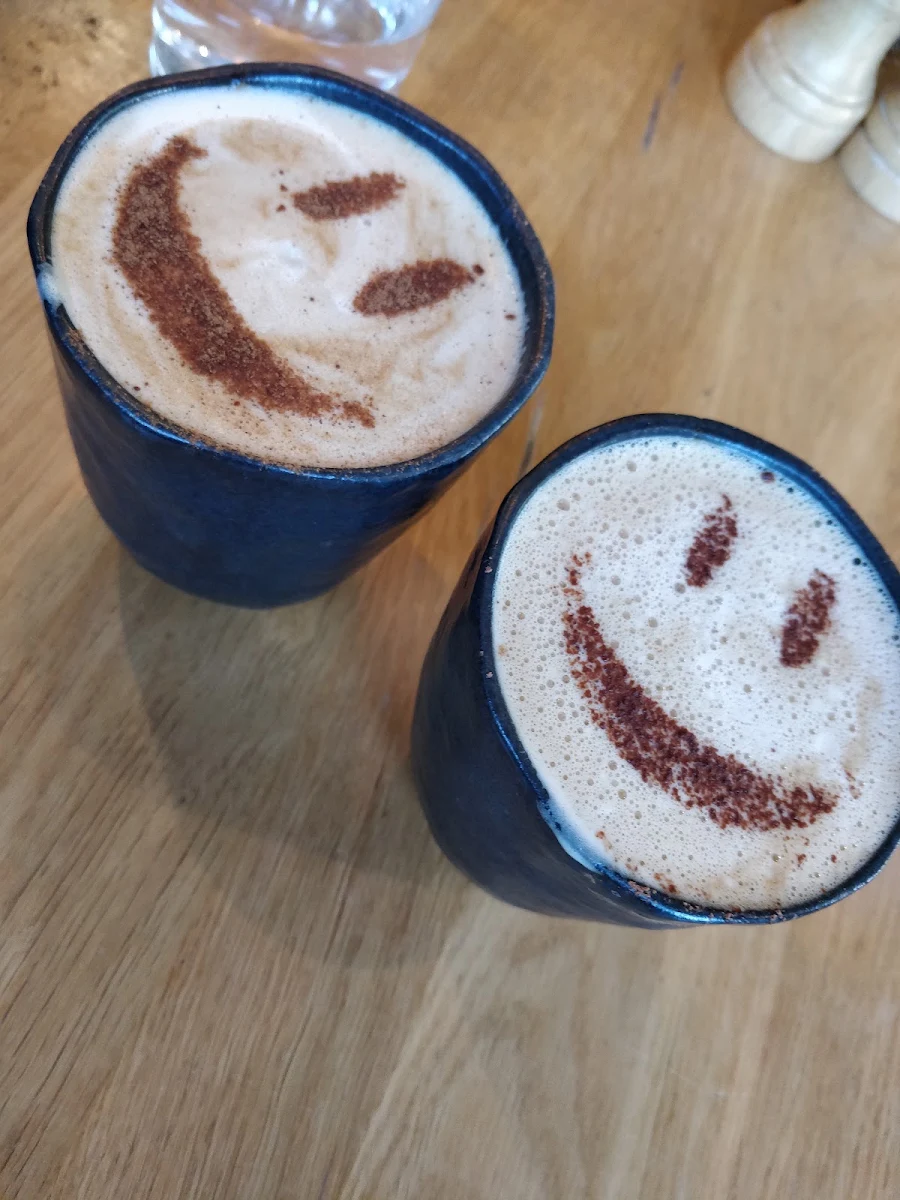 Iced Ginger Bread Latte, Serotonin Eatery