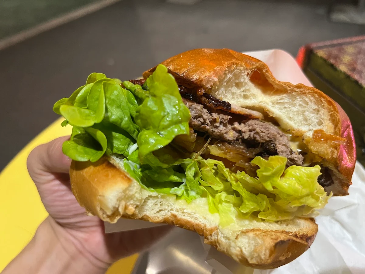 Crispy Bacon, The Bunsik Burger - Surry Hills