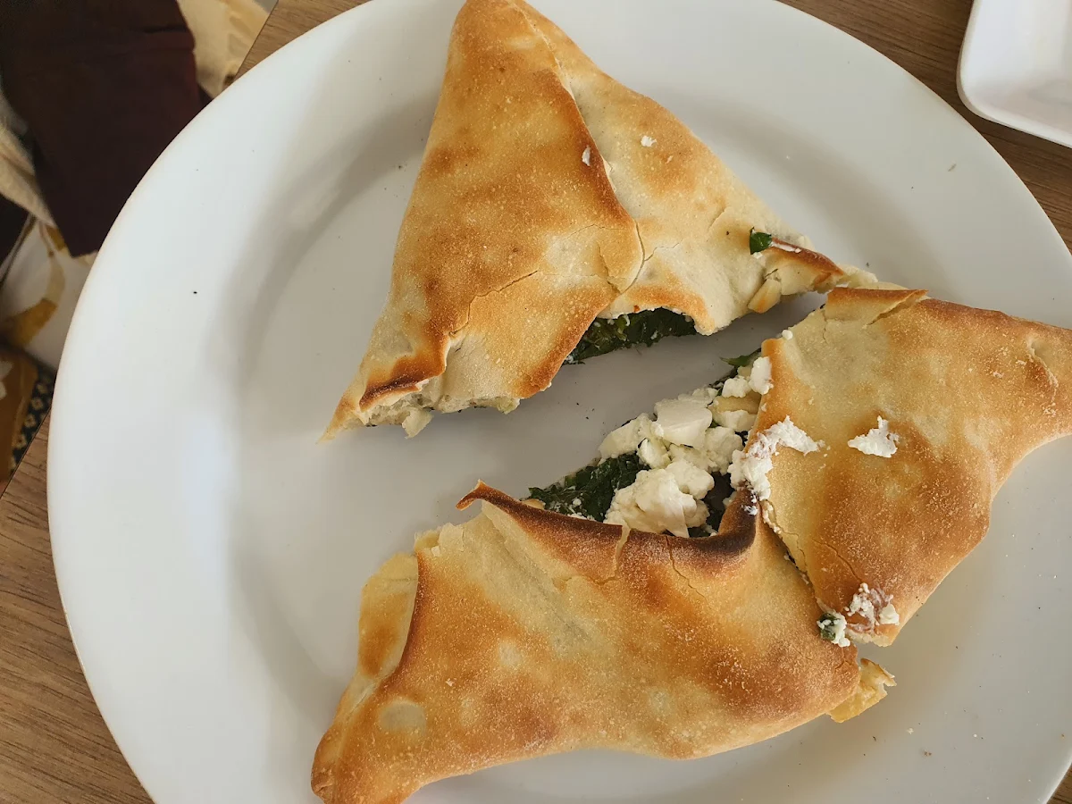 Spinach Triangle, Al Amera Lebanese bakery
