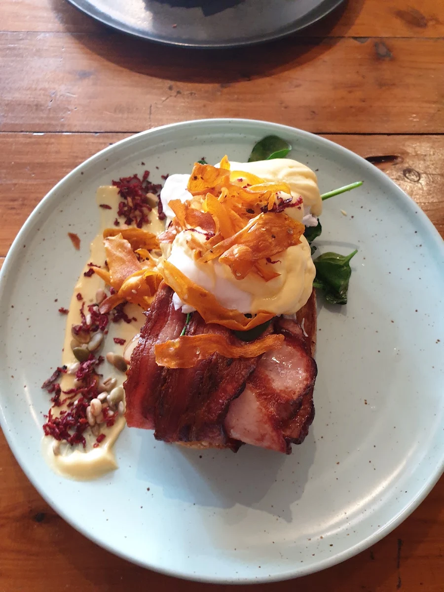 Eggs Benedict, Sanctum Cafe
