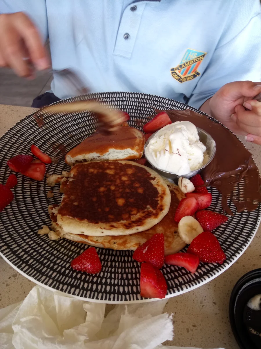 Nutella Pancakes, Sanctum Cafe