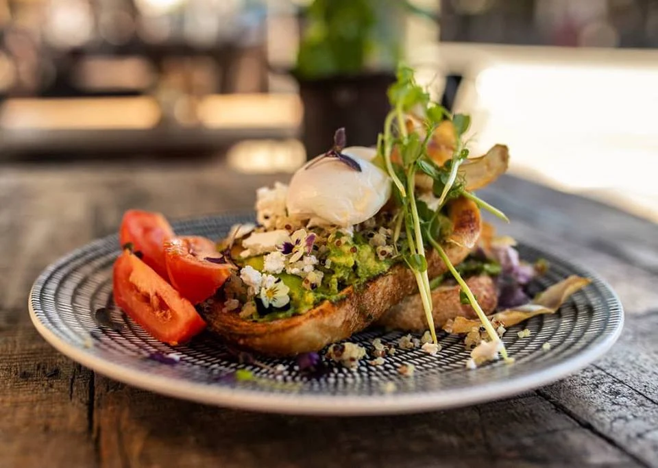 Smashed Avocado, Sanctum Cafe