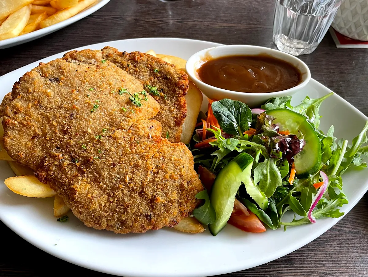 Chicken Schnitzel, La Costa Restaurant