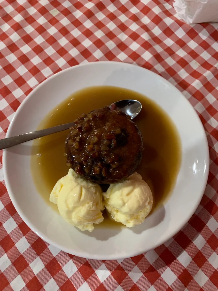 Sticky Date Pudding, La Costa Restaurant