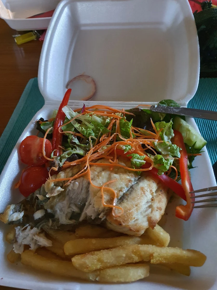 Fish Chips and Salad Barra