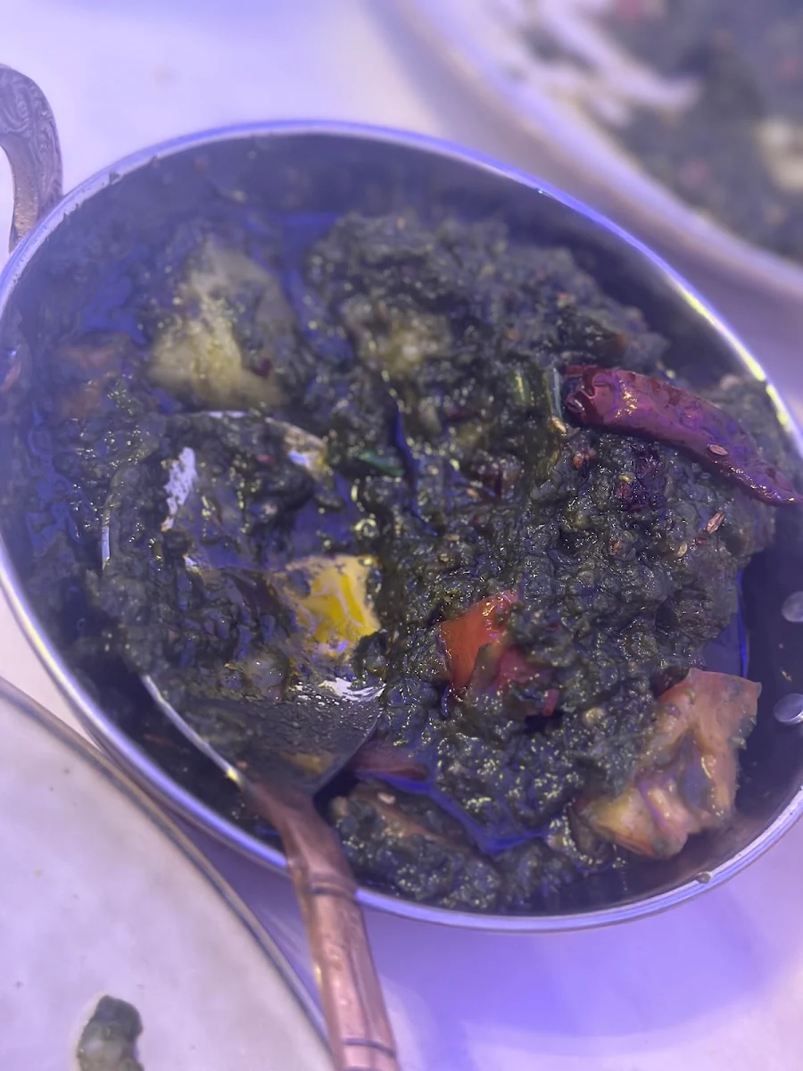 Lamb Saag, Mangi's Kitchen & Bar