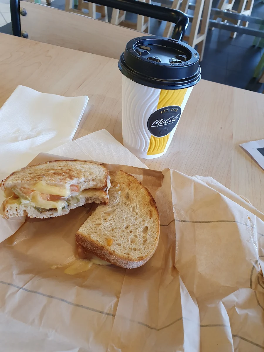 Cappuccino and Toastie