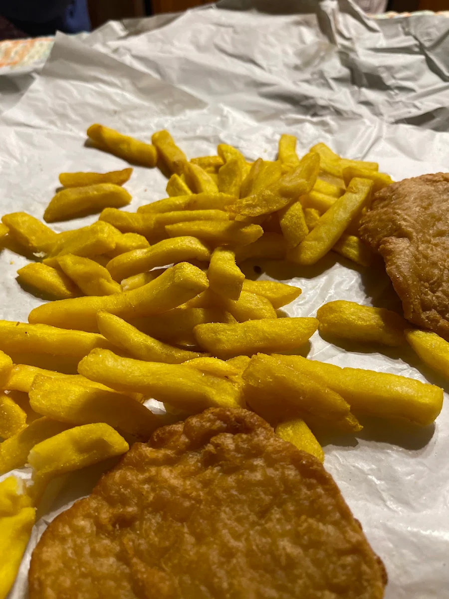 Potato Cake & Chips, Ottas Fine Seafood