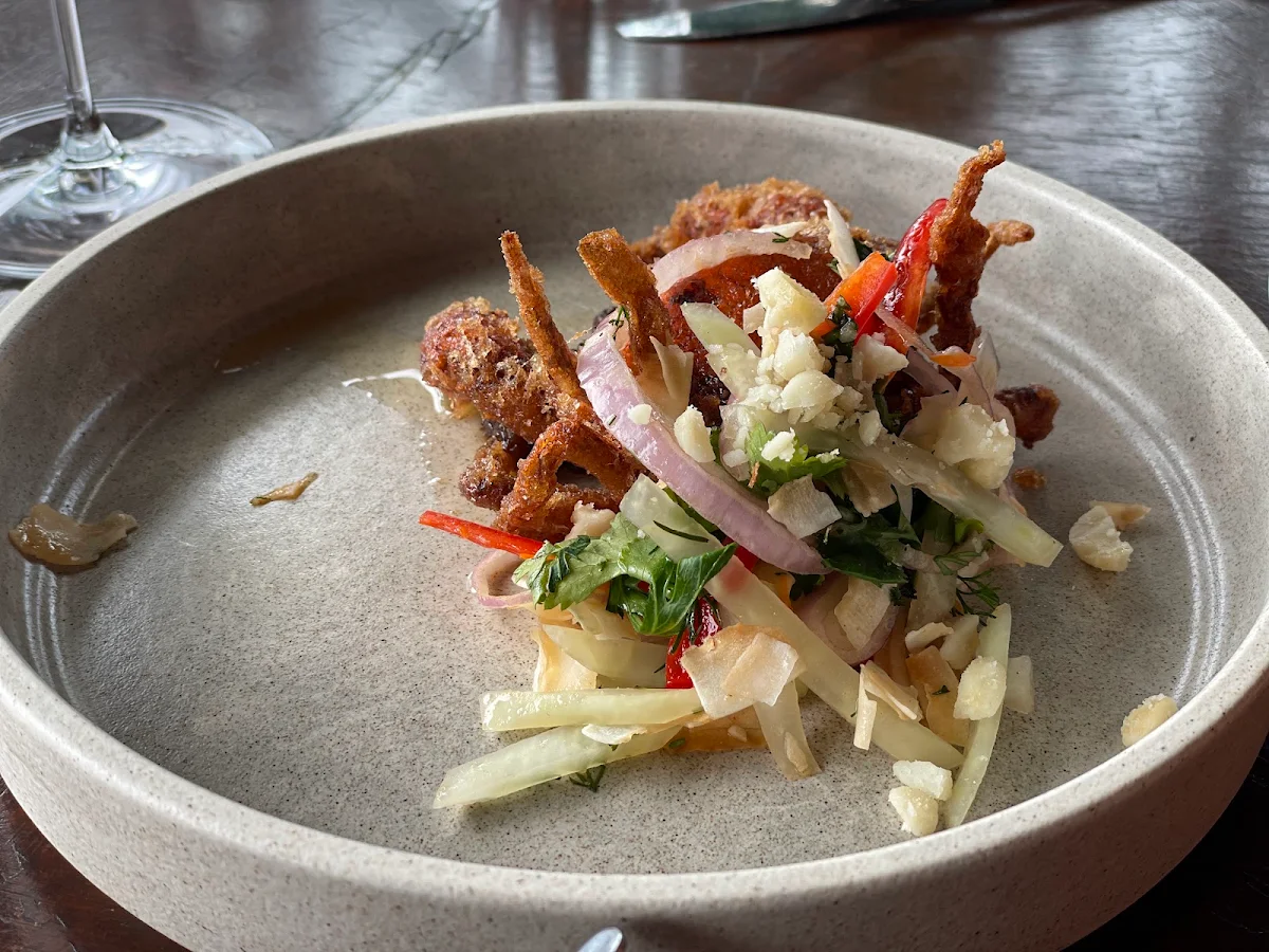Soft-Shell Crab, Mimosa Wines & Restaurant