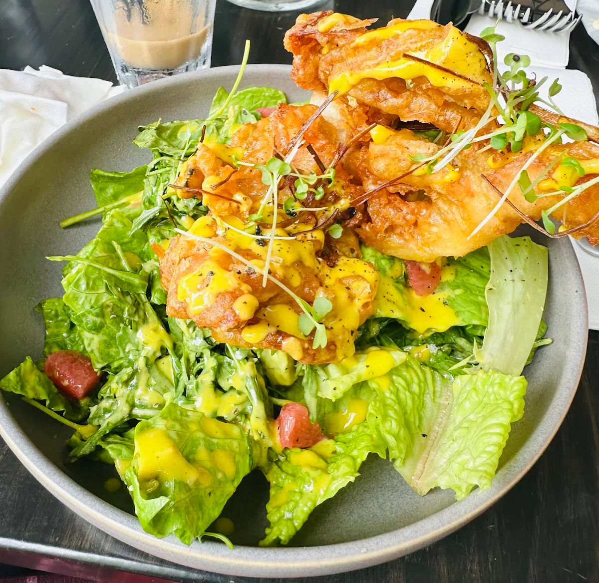 Soft Shell Crab Salad