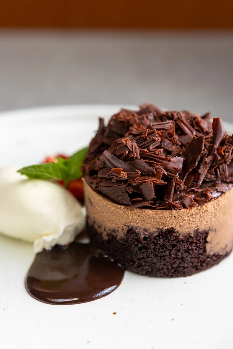 Chocolate Mousse Cake, Tapestry Bar at Fitzy’s