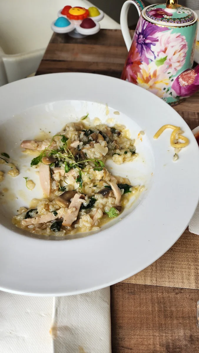 Smoked Chicken Risotto