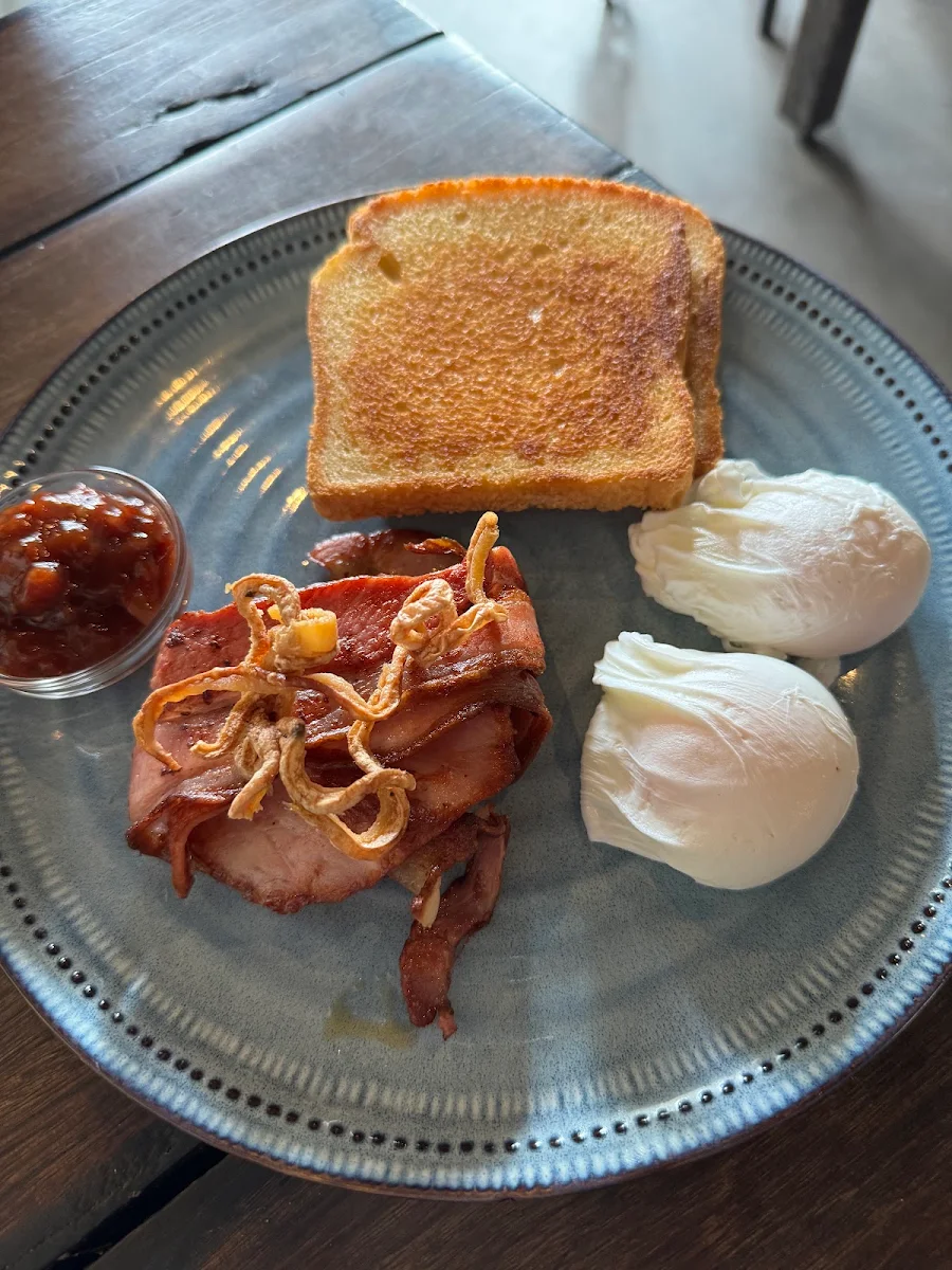 Bacon Eggs Toast, Ground Earth