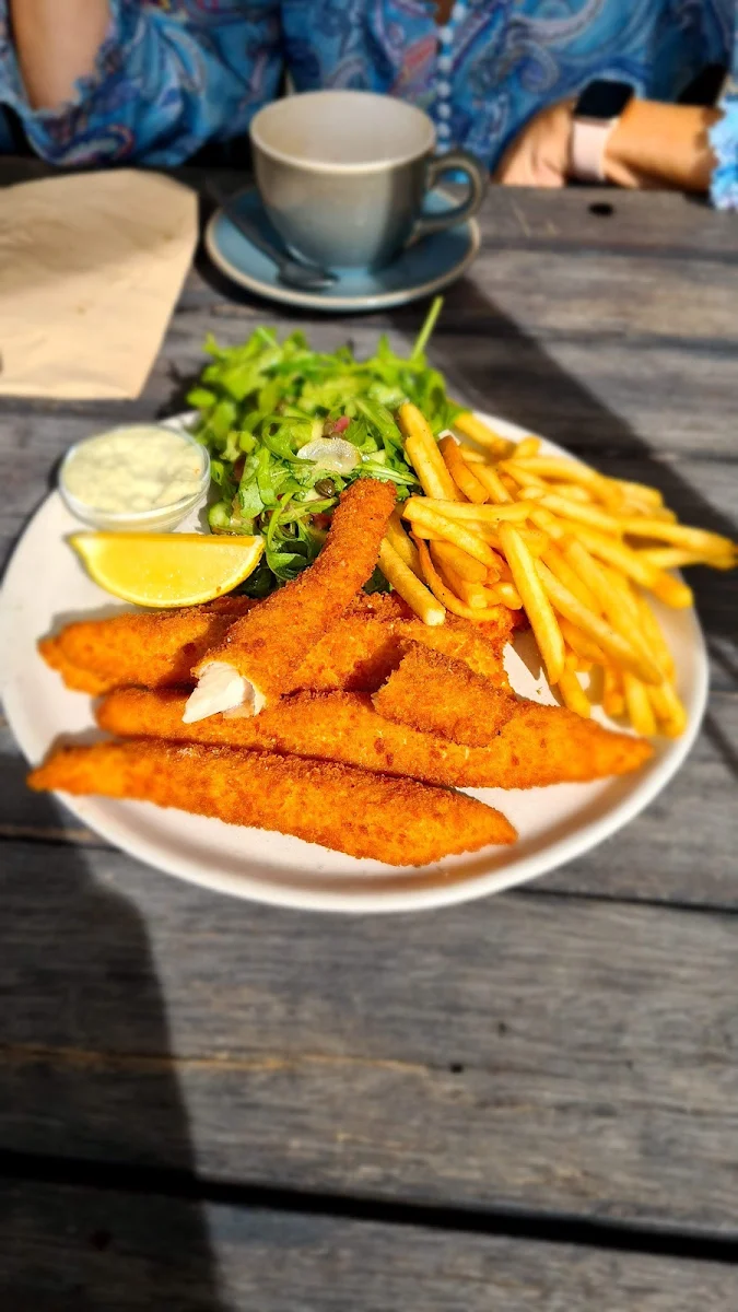 Fish Chips Salad, Ground Earth
