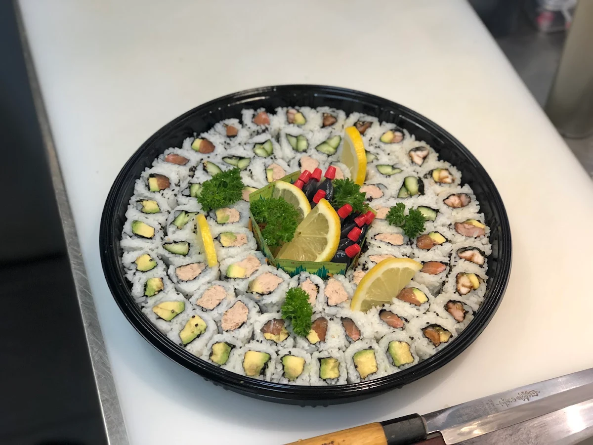 Sushi Platter, Ten Japanese Cuisine Bondi