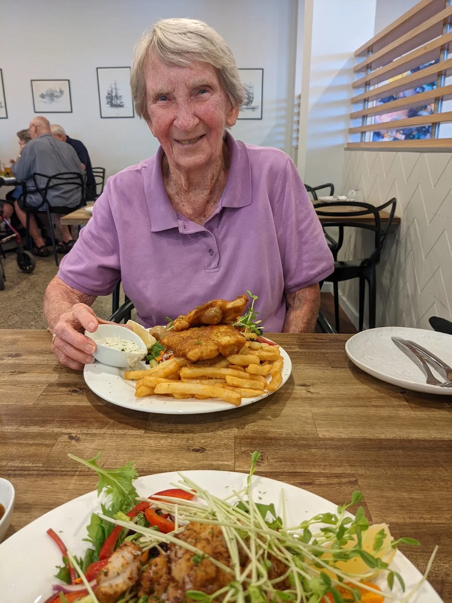 Fish and Chips, Tarcoola Tavern-Bar-Bistro