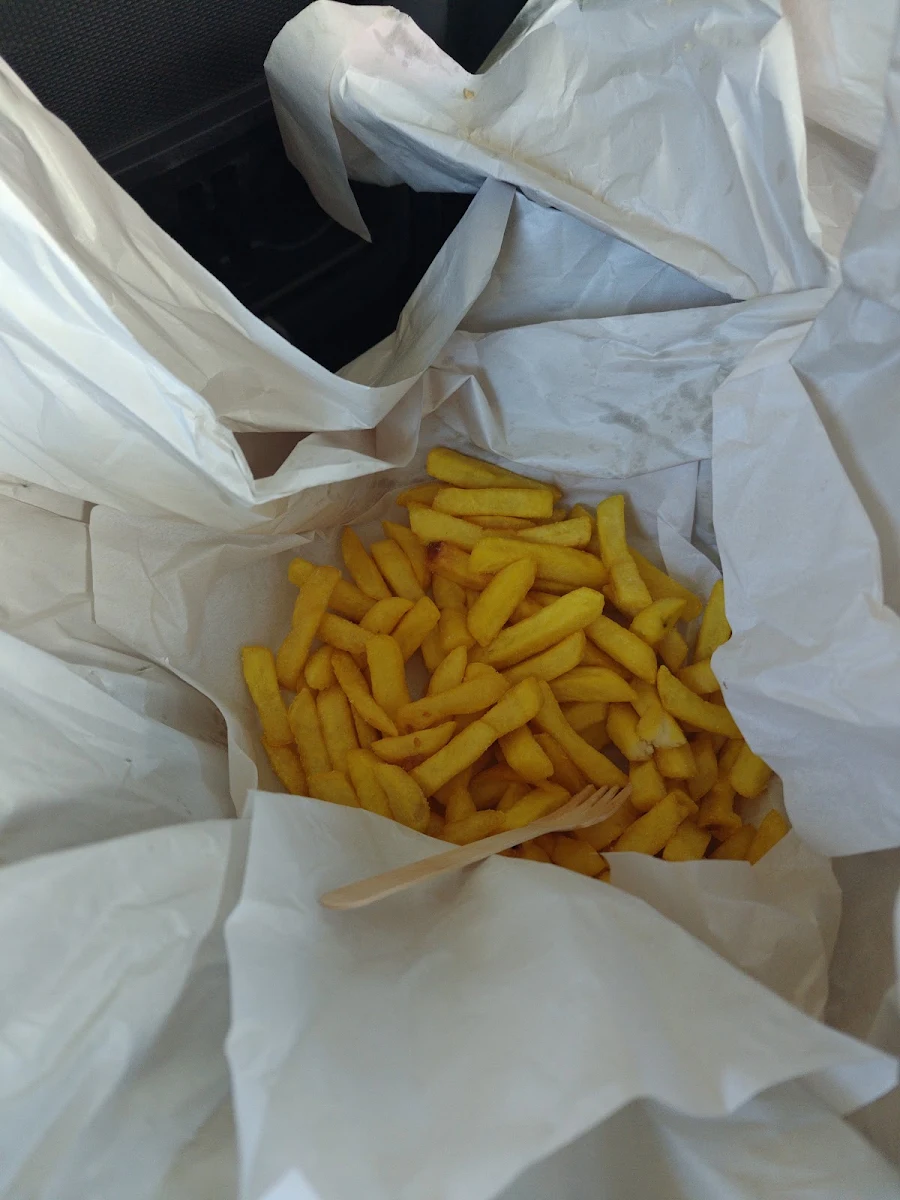 Large Chips, Seaside Fish & Chips Grantville