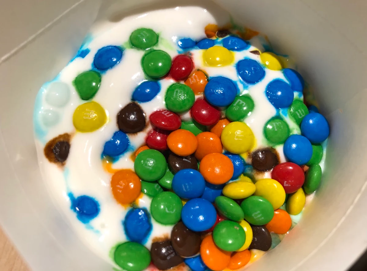 M&M's Minis Mcflurry