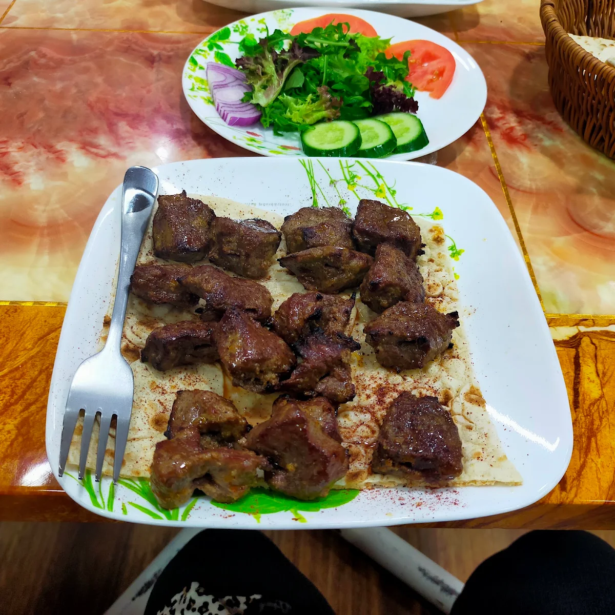Kebabs, Najimii Restaurant