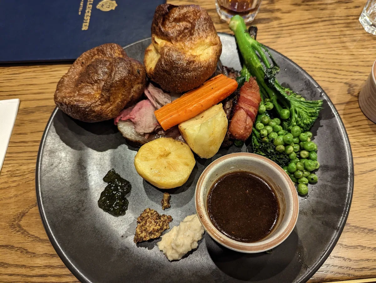 Roast Lamb, Earl of Leicester Hotel