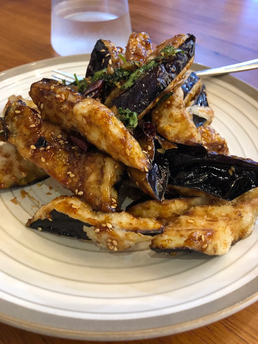Braised Eggplant in Fragrant Garlic Sauce