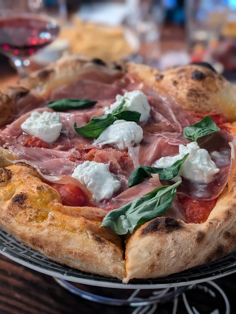 Prosciutto E Bufala Pizza, La Calabrese Pizzeria