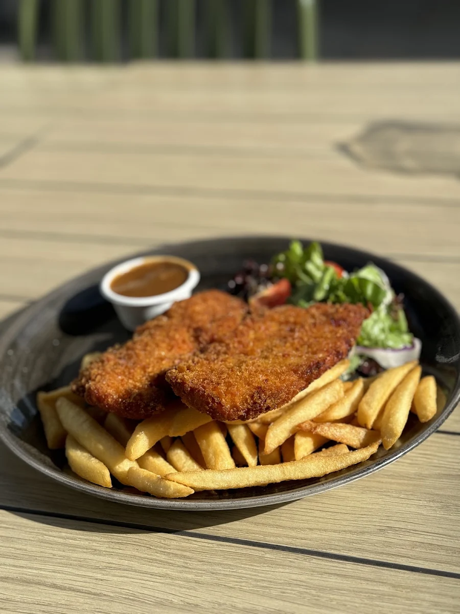 House-Crumbed Chicken Schnitzel