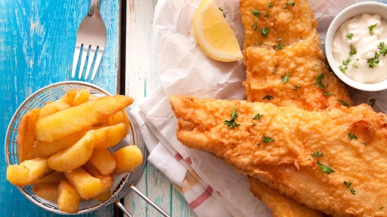 Fish Chips, Corrie St Big Fish Cafe