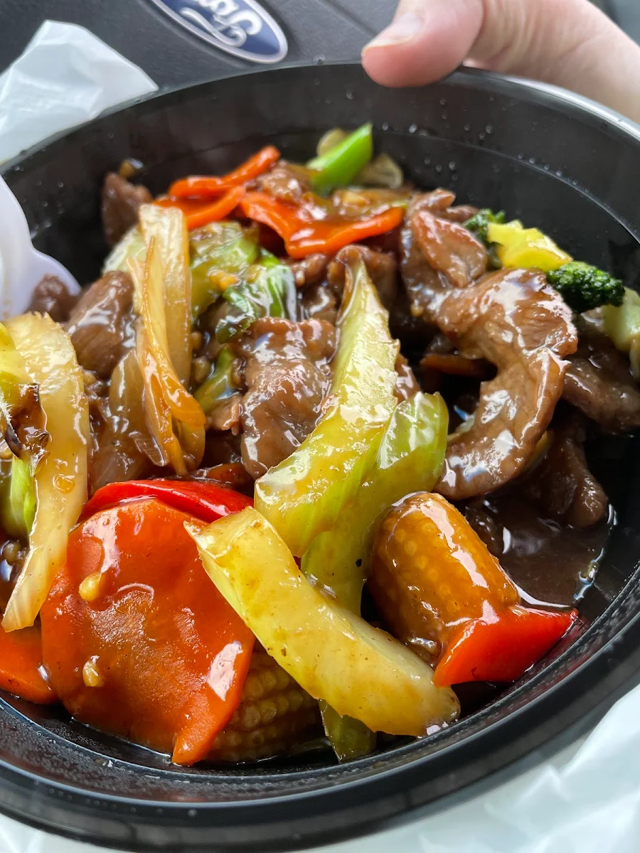 Mongolian Beef, Subaru Sushi and Noodle Bar