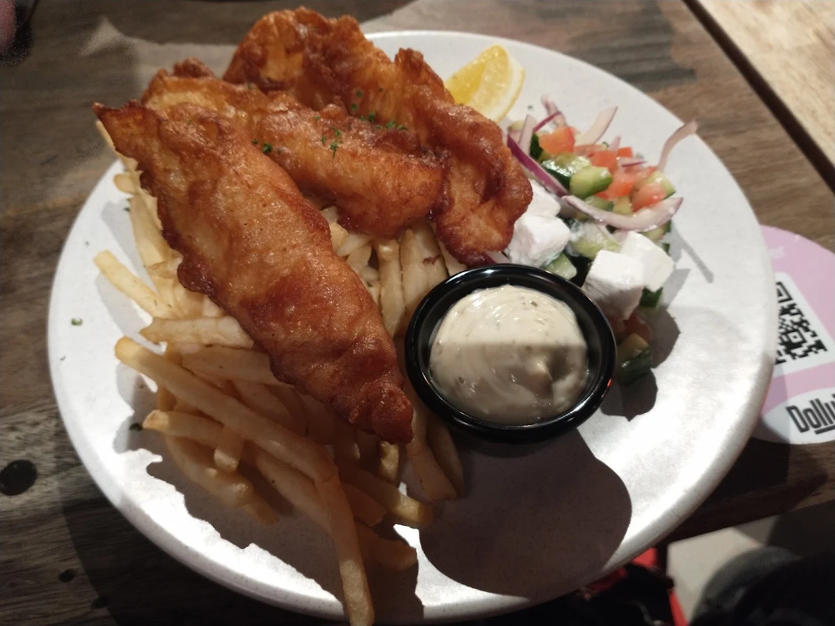 Fish and Chips, Dolly's All Day Venue